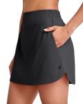 G4Free Women's A-Line Tennis Skirt with Shorts