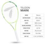 Teloon 27-Inch Recreational Tennis Racket for Beginners
