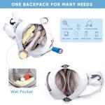 SPORJET Water-Resistant Tennis Backpack for Rackets