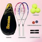 Senston 27" Adult Tennis Racket Set with Balls