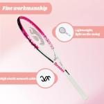 Senston 27" Adult Tennis Racket Set with Balls