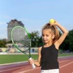 Kids Tennis Rackets with Carry Bag and Balls
