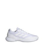 adidas Men's Gamecourt 2.0 Tennis Sneaker, White/White/Matte Silver, 11