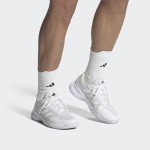 adidas Men's Gamecourt 2.0 Tennis Sneaker, White/White/Matte Silver, 11