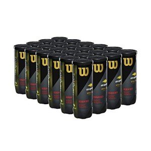 WILSON US Open Tennis Balls - Regular Duty, 24 Can Case (72 Balls)