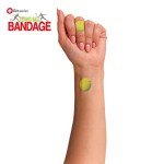 BioSwiss Bandages, Tennis Ball Shaped Self Adhesive Bandage, Latex Free Sterile Wound Care, Fun First Aid Kit Supplies for Kids, 50 Count