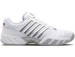 K-Swiss Men's Bigshot Light 4 Tennis Shoe, White/Highrise/Black, 10 M