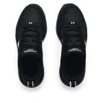 Under Armour Women's Charged Assert 9, Black/White, 9.5 US