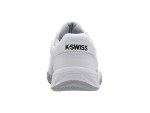 K-Swiss Men's Bigshot Light 4 Tennis Shoe, White/Highrise/Black, 10 M
