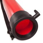 GAMMA Sports Tennis Ballhopper BallTube with Shoulder Strap, Holds 18 Balls, Red