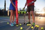 GAMMA Sports Tennis Ballhopper BallTube with Shoulder Strap, Holds 18 Balls, Red
