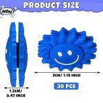 Leitee 30 Pcs Cute Tennis Dampener Funny Tennis Racket Vibration Racquet Dampener Soft Silicone for Sport Gift, Assorted Designs