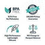 POP-IT Tennis Ball Pick Up Device for Racket | No-Bend, Hands-Free Retriever | Racquet Accessory for Men & Women | Portable Hopper & Collector Equipment for Court (Standard, Black)