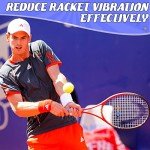 Leitee 30 Pcs Cute Tennis Dampener Funny Tennis Racket Vibration Racquet Dampener Soft Silicone for Sport Gift, Assorted Designs