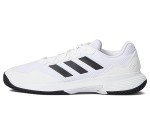 adidas Men's GameCourt 2 Tennis Shoe, White/Core Black/White, 10.5