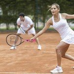 LUNNADE Adults Tennis Racket 2 Pack, Durable 27 Inch Coupled Tennis Racquet Light-Weight, Pre-Strung and Regrip, Suitable for Beginners to Intermediate Players