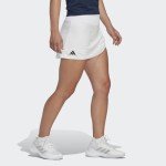 adidas Women's Club Tennis Skirt, White, Large
