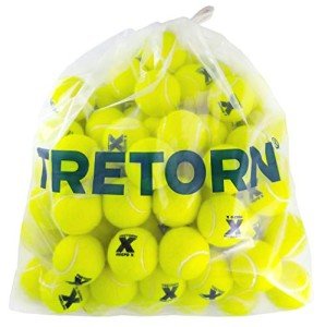 TRETORN Micro-X (Yellow) Pressureless Tennis Balls (Bag of 72 Balls)