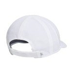 adidas Women's Superlite Hat, Relaxed-fit Adjustable Workout Sports Cap, White/Silver Reflective/2.0, One Size