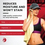 GAMMA Sports Tacky Towel, Non-Toxic, Grip Traction Enhancer, Ideal for Tennis, Golf, Baseball, Basketball, Football, Softball, Pickleball, USTA Approved for Tournament Play, 8"x5"