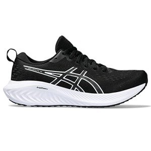 ASICS Women's Gel-Excite 10 Running Shoes, 11, Black/White