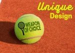 CybGene Tennis Gifts, Set of 3 Unique Tennis Balls with Gift Package, Perfect for Tennis Teammate, Partners - Men/Boys