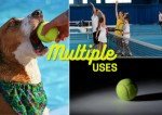 CybGene Tennis Gifts, Set of 3 Unique Tennis Balls with Gift Package, Perfect for Tennis Teammate, Partners - Men/Boys