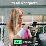 ADV Dry Tennis Overgrip Tape - 6-Pack - FeltTac Tennis Racket Grip Tape - Ultra Absorbent Tennis Grip Tape - High Velvety Comfort Tennis Racket Grips - Pro Tested & Designed Tennis Grips Overgrip