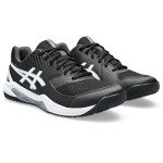 ASICS Men's Gel-Dedicate 8 Tennis Shoe, 8, Black/White