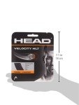Head Velocity MLT Tennis String Set - 40' Black