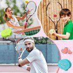 Sosation 24 Pcs Tennis Vibration Dampener Colorful Tennis Racket Dampener for Women Men Gift Team Accessories, 6 Styles