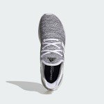 adidas Women's Cloudfoam Pure Sneaker, White/White/Black, 7.5