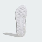 adidas Women's Cloudfoam Pure Sneaker, White/White/Black, 7.5