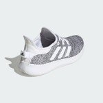 adidas Women's Cloudfoam Pure Sneaker, White/White/Black, 7.5