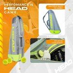 HEAD Core 3R Pro Tennis Racquet Bag,Grey/Yellow,large