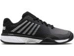 K-Swiss Men's Hypercourt Express 2 Tennis Shoe, Black/White/Highrise, 10.5 M