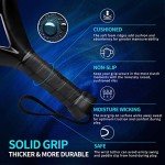 Padel Racket Carbon Fiber Surface with EVA Memory Flex Foam Core Padel Tennis Racquets Lightweight (8300-red)