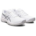 ASICS Women's Gel-Game 9 Tennis Shoes, 8.5, White/Pure Silver