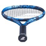 Babolat Pure Drive Tennis Racquet - Strung w Syn Gut, White, 16g - Mid-Range Tension (4 1/4" Grip)