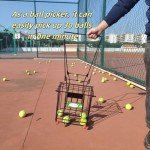 Airhercs Portable Multifunctional Tennis Ball Collection and Pick-Up Basket,79 Capacity and Easy to Pick Up 30 Tennis Balls in 1 Minute,Pickleball Collector Basket