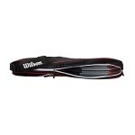 Wilson Advantage III Triple Racket Bag - Black/Red