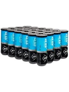 Dunlop Sports ATP Premium Regular Duty Tennis Balls - Case of 24 cans (72 Balls)