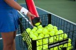 GAMMA Sports Pressureless Tennis-Balls Bucket, Bulk Tennis Balls, Premium Tennis Accessories, Pack of 48