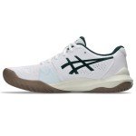 ASICS Men's Gel-Challenger 14 Tennis Shoes, 9.5, White/Saxon Green