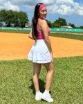 Stelle Women Tennis Skirt Athletic Skort High Waisted Golf Inner Shorts with Pockets Running Sports Pickleball(White,S)