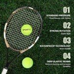 SPORTIC Tennis Balls, High Bounce Practice Tennis Balls with Mesh Bag for Easy Transport, Pet Dog Playing Balls,Duty Felt Pressurized Tennis Ball for Beginner Training (36pcs)