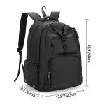 DSLEAF Tennis Bag for Men/Women to Hold 2 Rackets, Tennis Backpack with Separate Shoe Space for Tennis Sport