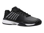 K-Swiss Men's Hypercourt Express 2 Tennis Shoe, Black/White/Highrise, 9 M