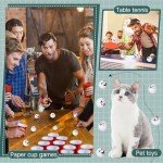 ShinyRelief 24 Pcs Novelty Table Tennis Balls 40mm Plastic Emotion Table Tennis Ball Cute Entertainment Fun Table Tennis Party Balls for DIY Arts Ball Games Party Activities Decor