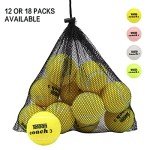 Teloon Tennis Balls (Yellow-12pcs)